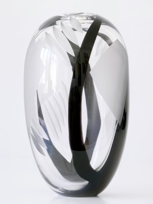 Art Glass Vase by Anna Ehrer for Kosta Boda, Sweden, 1992-WPT-1721856