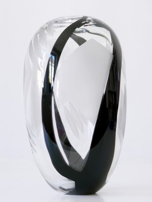 Art Glass Vase by Anna Ehrer for Kosta Boda, Sweden, 1992-WPT-1721856