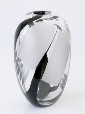 Art Glass Vase by Anna Ehrer for Kosta Boda, Sweden, 1992-WPT-1721856