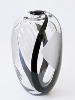 Art Glass Vase by Anna Ehrer for Kosta Boda, Sweden, 1992-WPT-1721856