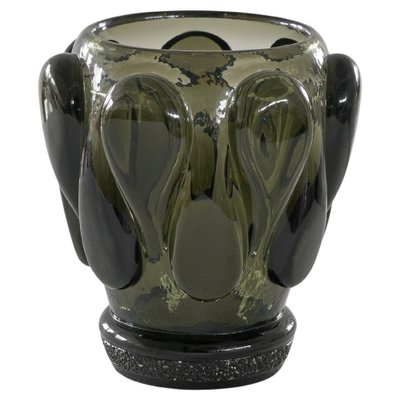 Art Glass Vase by Felix Průša, Former Czechoslovakia, 1960s-LPQ-1781110