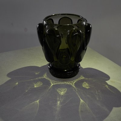 Art Glass Vase by Felix Průša, Former Czechoslovakia, 1960s-LPQ-1781110