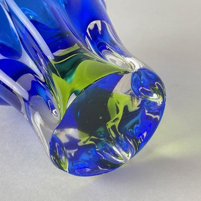 Art Glass Vase by Josef Hospodka for Chribska Glassworks, 1960s-TZ-1028650