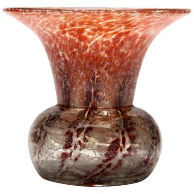 Art Glass Vase by Karl Wiedmann for WMF Ikora, Germany, 1930s-MJY-1148960