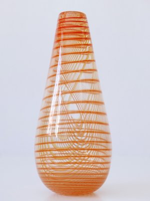 Art Glass Vase by Olle Brozén for Kosta Boda, Sweden, 1980s-WPT-1721843