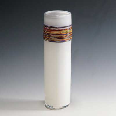 Art Glass Vase from Glasfachschule Zwiesel, Germany-KJP-1230663