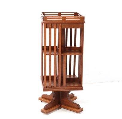 Art New Oak Juststil Revolving Bookcase, 1890s-MY-1432088