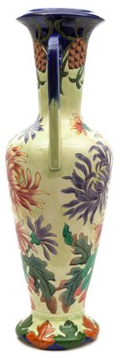 Art Nouveau Amphora Vases from Longchamp, 1900s, Set of 2-JCN-1716365