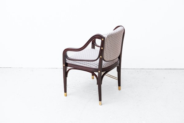 Art Nouveau Armchair Chairs by Otto Wagner for Jacob & Josef Kohn, 1890s, Set of 2-ZNO-1777519