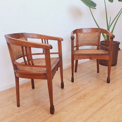 Art Nouveau Armchairs, 1910s, Set of 2-WK-2018432