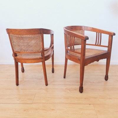 Art Nouveau Armchairs, 1910s, Set of 2-WK-2018432