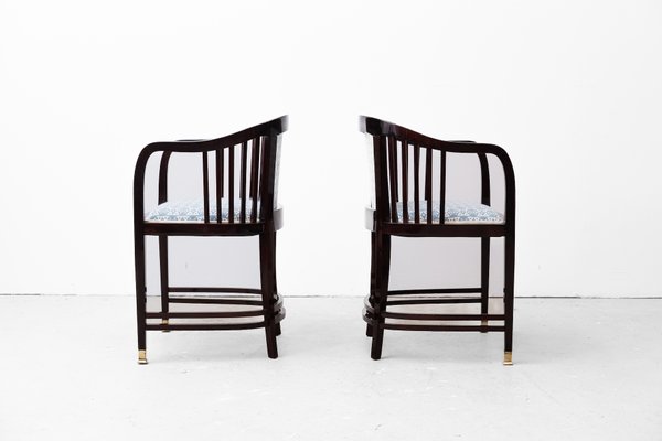 Art Nouveau Armchairs by Joseph Maria Olbrich, Vienna, 1900, Set of 2-ZNO-1768599