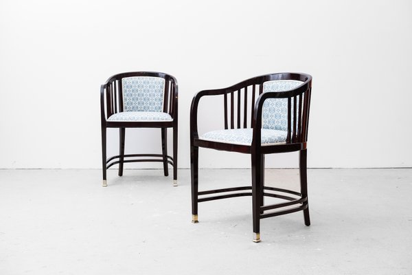 Art Nouveau Armchairs by Joseph Maria Olbrich, Vienna, 1900, Set of 2-ZNO-1768599