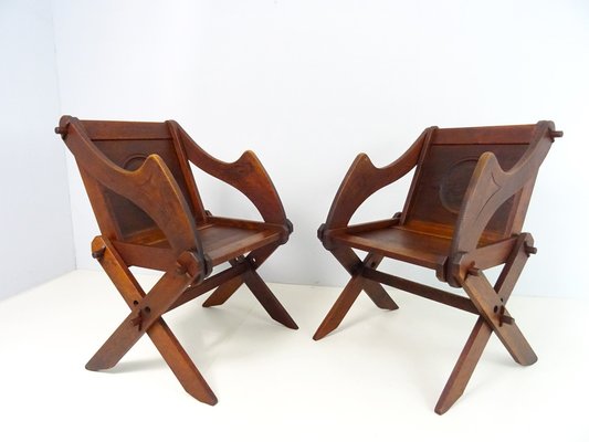 Art Nouveau Armchairs, Germany, 19th Century, Set of 2-FPY-1730553