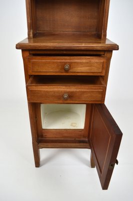 Art Nouveau Bedside Table by Mathieu Gallerey in Mahogany, 1920s-XNH-1719442