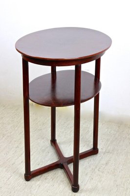 Art Nouveau Beechwood Side Table by J. Hoffmann for J & J Kohn, Austria, 1910s-TQA-1322315