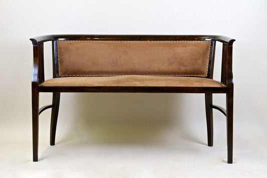 Art Nouveau Bentwood Bench, Austria, 1910