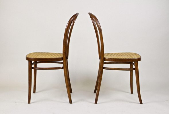 Art Nouveau Bentwood Chairs No. 14, Austria, 1890s, Set of 2-TQA-1401613