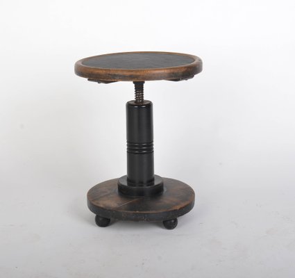 Art Nouveau Bentwood Piano Stool in the style of Josef Hofft, 1930s-VHD-1774464