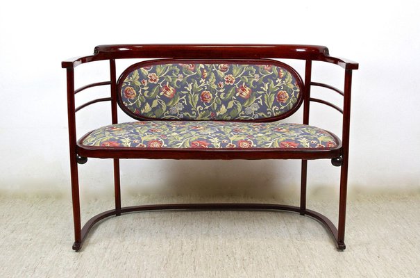 Art Nouveau Bentwood Seating Set Fledermaus by Josef Hoffmann for J&J Kohn, 1907, Set of 3-TQA-1322308