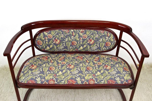 Art Nouveau Bentwood Seating Set Fledermaus by Josef Hoffmann for J&J Kohn, 1907, Set of 3-TQA-1322308