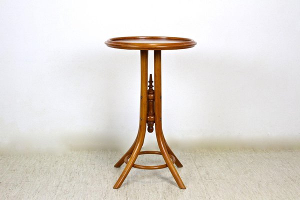 Art Nouveau Bentwood Side Table from Mundus, Austria, 1900s-TQA-1322311