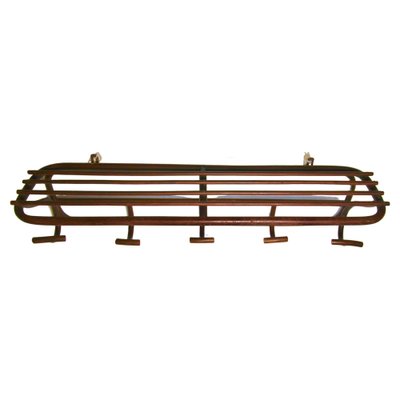 Art Nouveau Bentwood Wall Coat Rack from Thonet-MJY-1209162