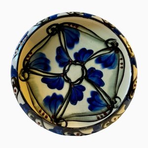 Art Nouveau Bowl in Hand-Glazed Ceramic from Annashåb, 1920s-LCR-1239204