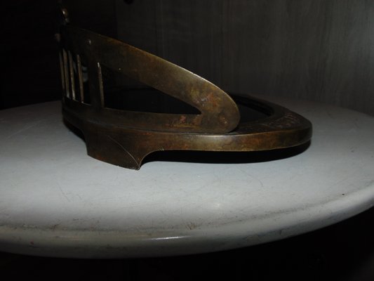 Art Nouveau Brass & Ash Pan or Letter Base, 1890s-CAQ-1407582