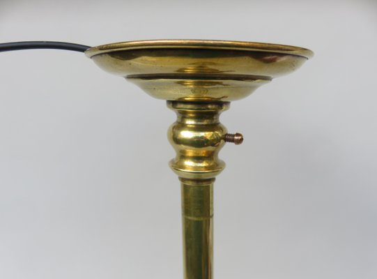 Art Nouveau Brass Ceiling Light-EY-1175416