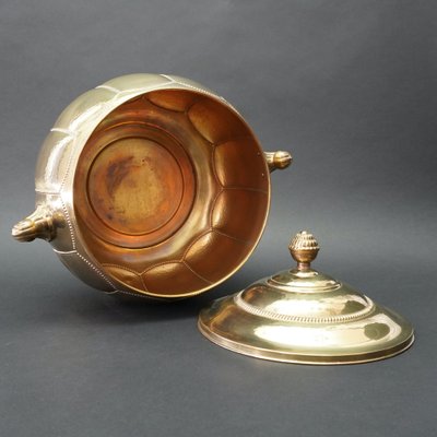 Art Nouveau Brass Punch Bowl from Böhm & Hennen Ignatius Taschner-RST-1244964