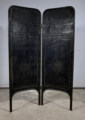 Art Nouveau Brass Screen, 1900-RVK-1793624