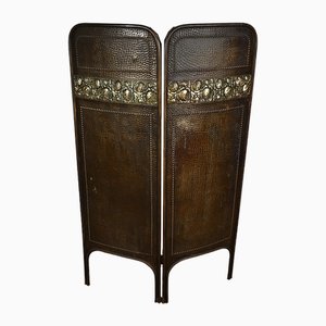 Art Nouveau Brass Screen, 1900-RVK-1793624