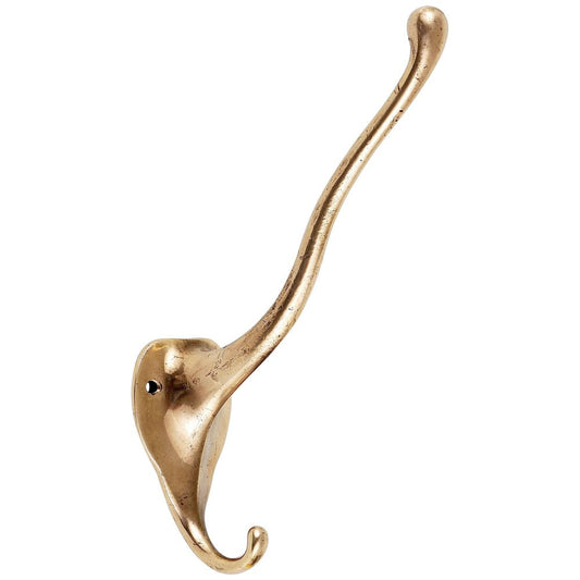 Art Nouveau Brass Wall Hook by Adolf Loos for Hagenauer Workshop, Austria, 1910s