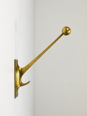 Art Nouveau Brass Wall Hook by Adolf Loos for Knize & Comp. Vienna, Austria, 1909-MWV-1820533