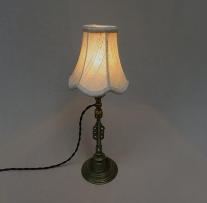 Art Nouveau Bronze Table Lamp-EY-1358263