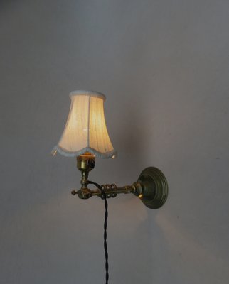 Art Nouveau Bronze Table Lamp-EY-1358263