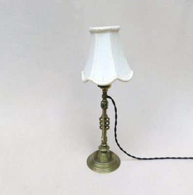 Art Nouveau Bronze Table Lamp-EY-1358263