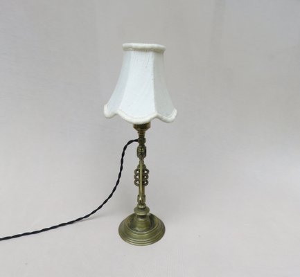 Art Nouveau Bronze Table Lamp-EY-1358263