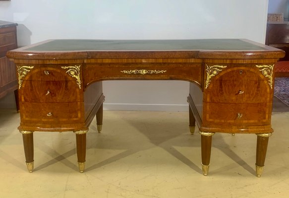 Art Nouveau Bureau in Wood Marquetry, 1920s-EQU-1417221