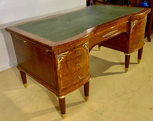 Art Nouveau Bureau in Wood Marquetry, 1920s-EQU-1417221