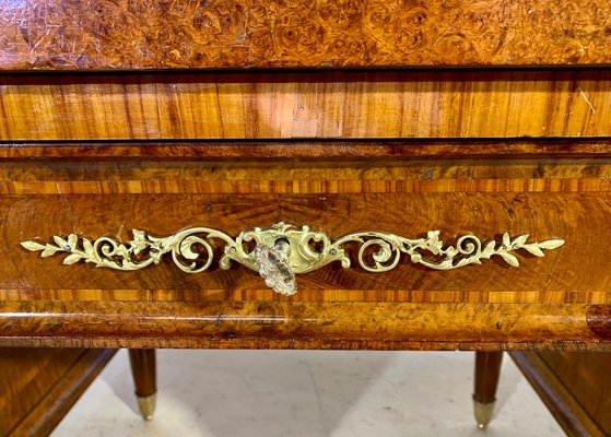 Art Nouveau Bureau in Wood Marquetry, 1920s-EQU-1417221