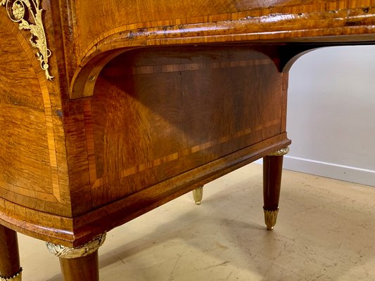 Art Nouveau Bureau in Wood Marquetry, 1920s-EQU-1417221