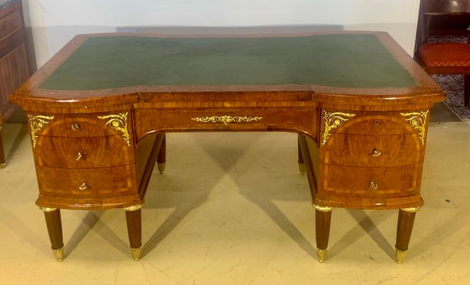 Art Nouveau Bureau in Wood Marquetry, 1920s-EQU-1417221