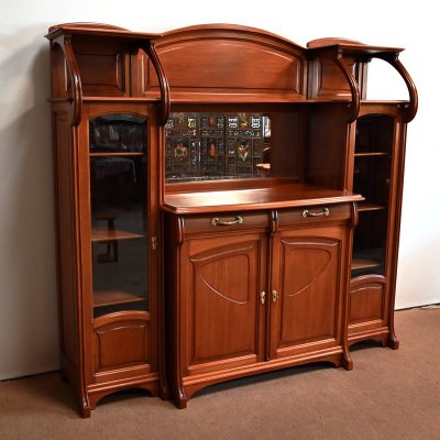 Art Nouveau Cabinet attributed to the Maison E. Diot, 1900s-RVK-1407252