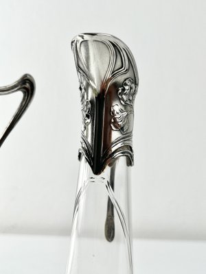 Art Nouveau Carafe without Closure from WMF, 1890s, Set of 2-KKG-1705867