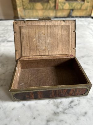 Art Nouveau Casket with a Portrait of a Lady-JO-1728671