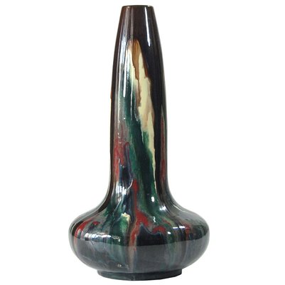 Art Nouveau Ceramic Vase, 1930s-GIW-1776708