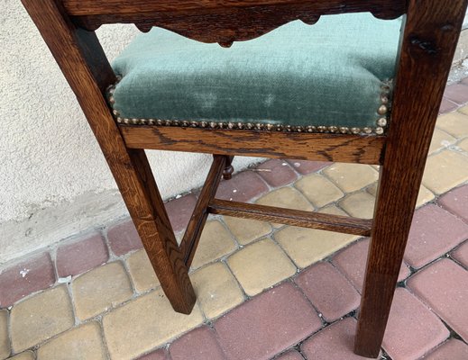 Art Nouveau Chair in Oak, Early 20th Century-WQQ-2022913