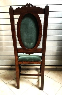 Art Nouveau Chair in Oak, Early 20th Century-WQQ-2022913